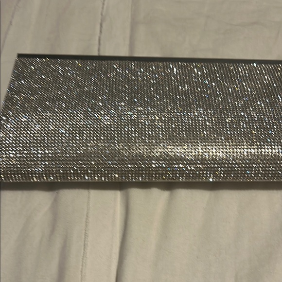 Sparkling Silver Clutch - Picture 1 of 8